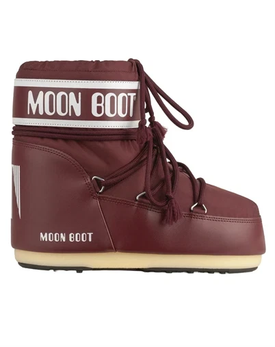 Moon Boot - Icon Low Nylon Støvle - Burdundy